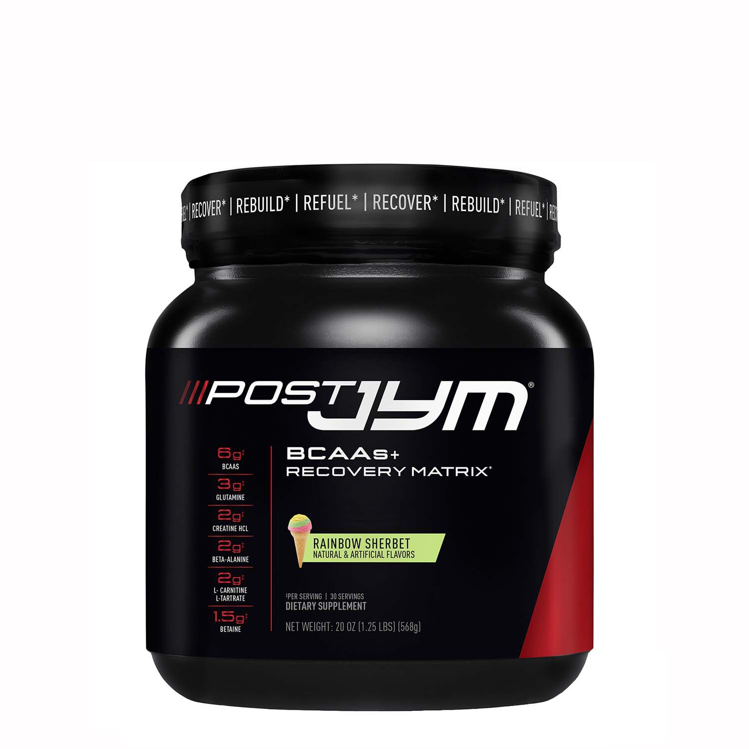Jym Post Jym BCAAs Plus Recovery Matrix Rainbow Sherbet